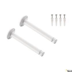SUFITOWE ELEMENTY KIERUJĄCE, do niskonapięciowego systemu linkowego TENSEO, białe, 2 szt. (186641) - SLV