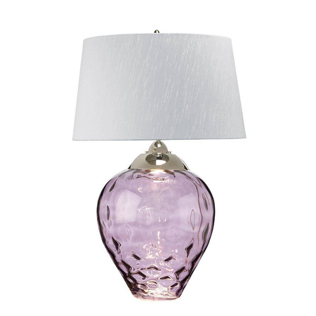 Duża lampa stołowa Samara - 2 źródła światła - Śliwkowa (QN-SAMARA-TL-LRG-PLM) - Quintiesse