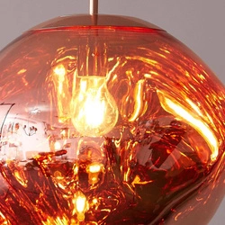 Lampa wisząca GLAM M 28 cm miedziana (MP-1239-280) - Step into Design