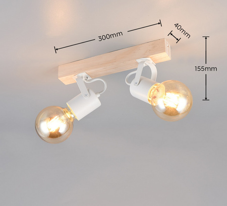 Listwa sufitowa z reflektorami LYNAR (R86662031) - RL