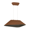 PENDANT LED LIGHT 8W SMD 3000K ACOUSTIC BROWN-GREY (23172 Zambelis) - Zambelis