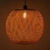 Lampa wisząca Boho kula bambusowa 46x46x143cm (55858-017) - DIJK