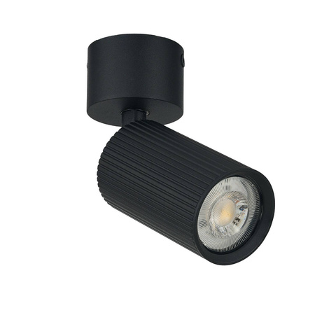 LUCAS RIBBED 9 DOWNLIGHT GU10 BK SET (AZ6493) - Azzardo