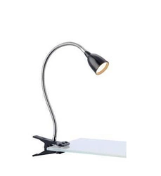 Lampa z klipsem TULIP Klip 1L Czarny