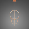 Lampa wisząca Linea No.5 60/40cm miedziana 3k (LA087/2P_60_40_100_3k_copper) - ALTAVOLA DESIGN