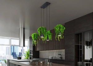 Lampa wisząca KUKKIA czarna (TH.004CZ) - Thoro Lighting