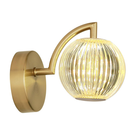 Kinkiet Brillant złoty LED CCT (LP-3303/1W GD) - Light Prestige