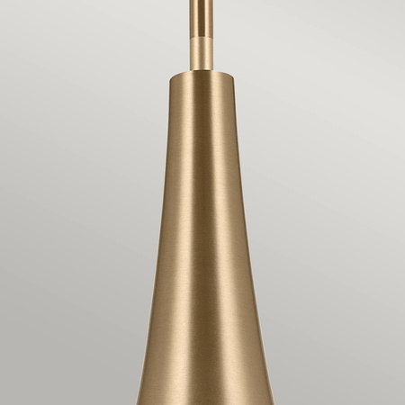 Lampa wisząca Deela - 1 źródło światła - Szampański brąz (KL-DEELA-P-CPZ) - Elstead Lighting