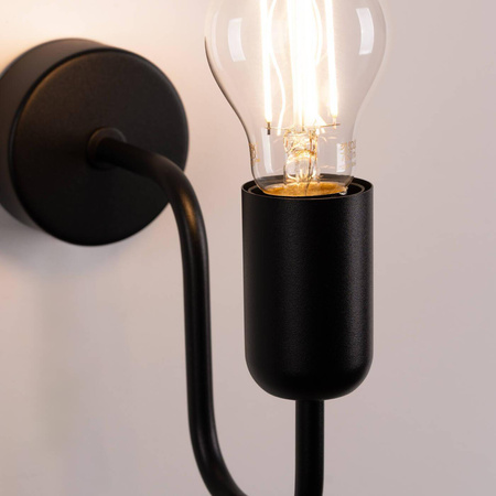 Kinkiet VECTOR czarny (SL.1445) - Sollux Lighting