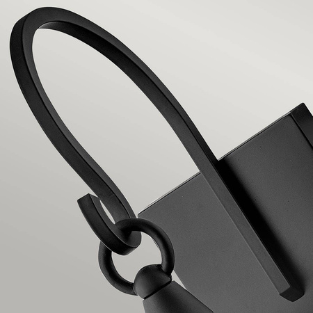 Kinkiet zewnętrzny Huntersfield (HK-HUNTERSFIELD2-L-BK) - Elstead Lighting