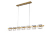 Dekoracyjna lampa wisząca BACCIO LED złota 120 cm (ST-DL8520) - Step into Design