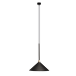 Lampa wisząca Merto 1 - Czarna (300 mm)   (5065) - Shilo