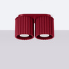 Plafon AURA 2 burgund GU10 (SL.1820) - Sollux Lighting