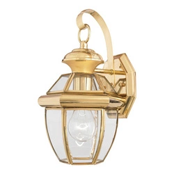Kinkiet zewnętrzny Newbury (QZ-NEWBURY2-S-PB) - Elstead Lighting