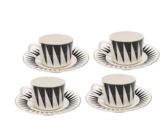 KARE komplet 4 filiżanek HARLEQUIN (56994) - Kare Design