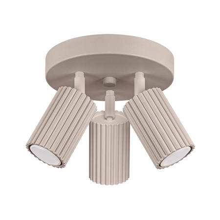 Plafon KARBON 3P taupe (SL.1768) - Sollux Lighting