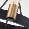 Lampa wisząca/ Półplafon Silas - 3 źródła światła (QN-SILAS-3P-DZ) - Quintiesse