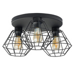 DIAMOND NEW BLACK LAMPA SUFITOWA 3 PL (6205) - TK Lighting