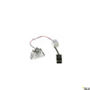 NEW TRIA MINI SET, lampa wpuszczana, dioda Power LED, 3000K, kwadratowa, biała matowa, 30°, z zasilaczem i sprężynami zaciskowymi (114401) - SLV