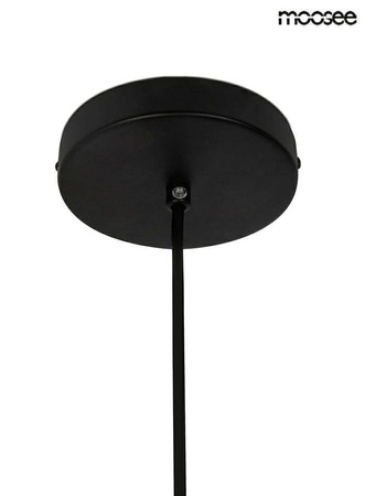 Nowoczesna lampa wisząca do salonu PUZO S czarna  (MSE1501100419) - Moosee