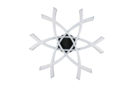 Geometryczna lampa przysufitowa POLLOCK (R63691132) - RL