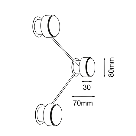Kinkiet Etna 3 - Biały   (1024) - Brosline