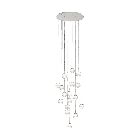 Lampa wisząca MONTEFIO 2 chrom (39547) - EGLO