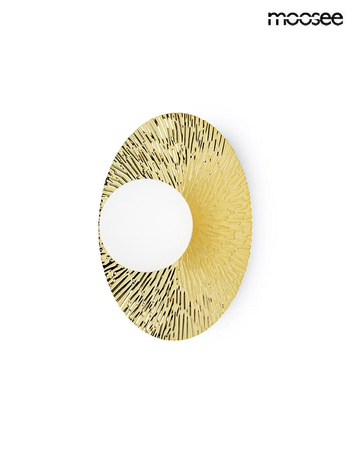 MOOSEE lampa ścienna SOUL 20 złota (MSE1501100575) - Moosee