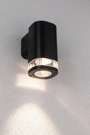 Oprawa elewacyjna COLUM GU10 max 20W IP44 odporna na wodę morską 230V antracyt aluminium (PL94718) - PAULMANN