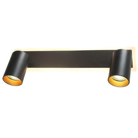 Lampa sufitowa Spot Parma 2 listwa (LP-0612/2WS BK) - Light Prestige