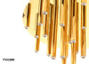 MOOSEE lampa sufitowa / plafon ORGANO 60  złota (MSE1501100595) - Moosee