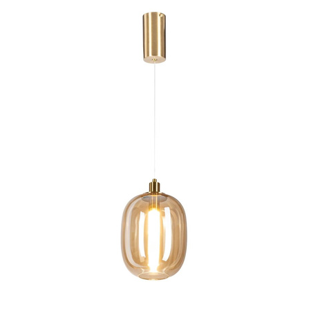 Lampa wisząca - Polar bursztynowy (LA019/P_amber) - ALTAVOLA DESIGN