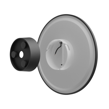 PIATTA 18W CCT 230V IP44 250x47MM CZARNY OKRĄGŁA ELEWACYJNA (SLI003031CCT_PW) - Spectrum LED