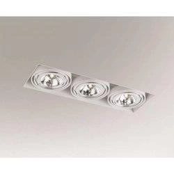 Oprawa wpuszczana KOMORO (biały) (7334) - Shilo