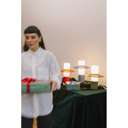 CAPONIO ST biała lampa stołowa (CPS111P1) - Ummo