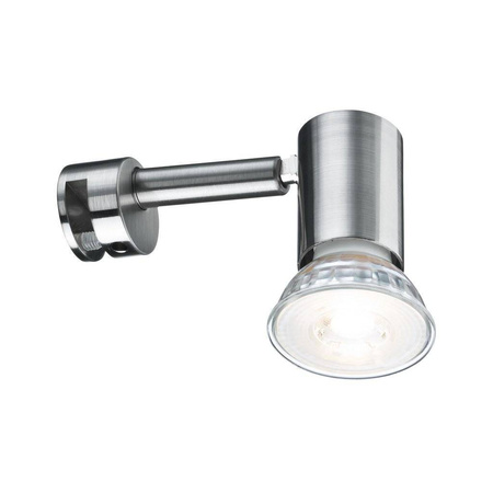 Galeria Simplo oświetlenie lustra LED 1x5,3W GU10 230V Żelazo Szczotkowane/ Metal (PL99905) - PAULMANN