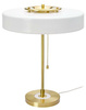 Lampa biurkowa ARTE biało-złota (MT21409-3-350) - King Home