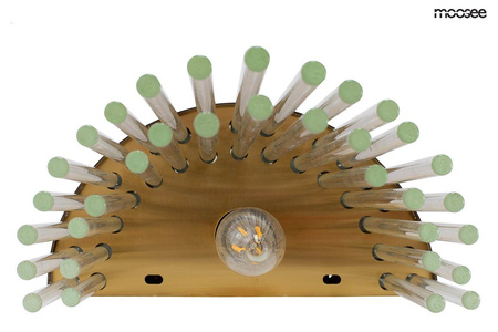 MOOSEE lampa ścienna FLORENS M złota (MSE010400194) - Moosee