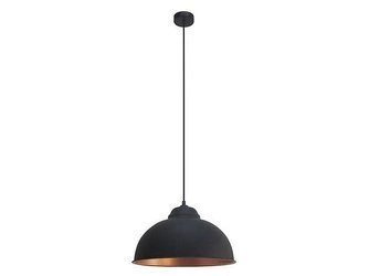 Lampa wisząca TRURO-2 czarna/miedziana (49247 - Eglo) - żyrandol