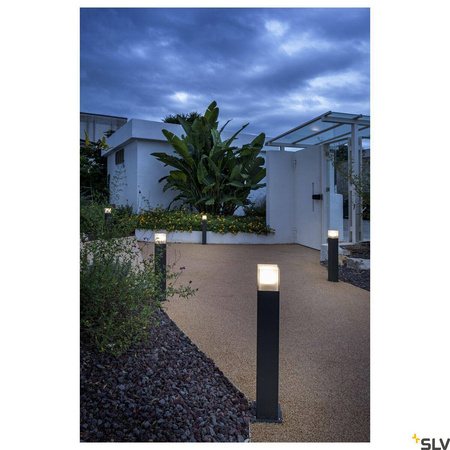 GRAFIT 60, lampa podłogowa outdoor, TC-DSE, IP44, antracytowa (231225) SLV