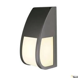 KERAS ELT, lampa ścienna i sufitowa outdoor, TC-TSE, IP54, antracytowa, żarówka energooszczędna, maks. 24W (227176) - SLV