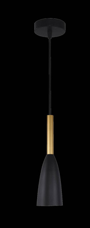 Wisząca Solin czarno/złota (LP-181/1P BK/GD) - Light Prestige