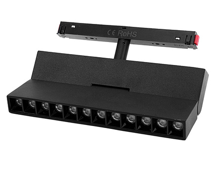 Lampa z diodami do szyn magnetycznych łamana 12W 3000K DDCX-GDZD12 - DomenoLED