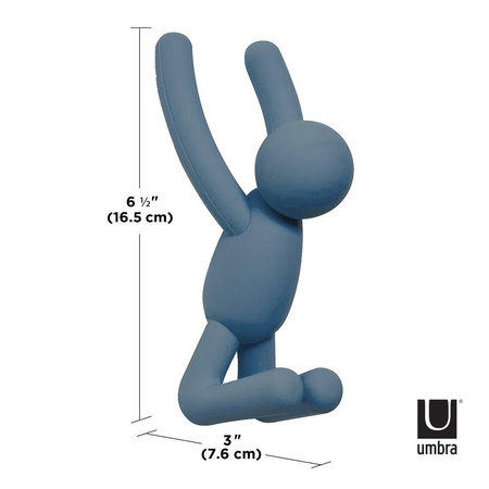UMBRA haczyk ścienny BUDDY granatowo - zielono - biały (318165-370) - Umbra