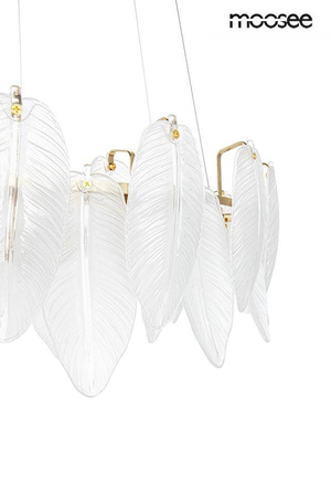 Lampa wiszącaw stylu glamour ROCH 80 złota (MSE1501100446) - Moosee