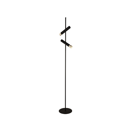 FLOOR LAMP 7W 3000K METAL BLACK GOLD (22032 Zambelis) - Zambelis