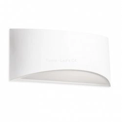 Lampa ścienna, kinkiet GES kol. BIAŁY (05-1796-14-14) - Leds-C4