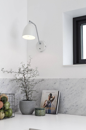 FREDRIKSHAMN Kinkiet 1L Biały