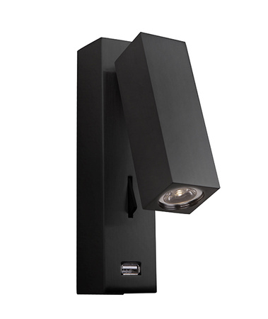 READING LIGHT LED 3W BLACK (H35 Zambelis) - Zambelis