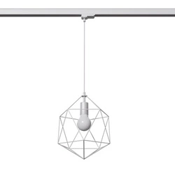 Lampa wisząca na szynie GASPARE biała E27 3000K 7,5W 620lm (MYL.00359) - Make Your Light